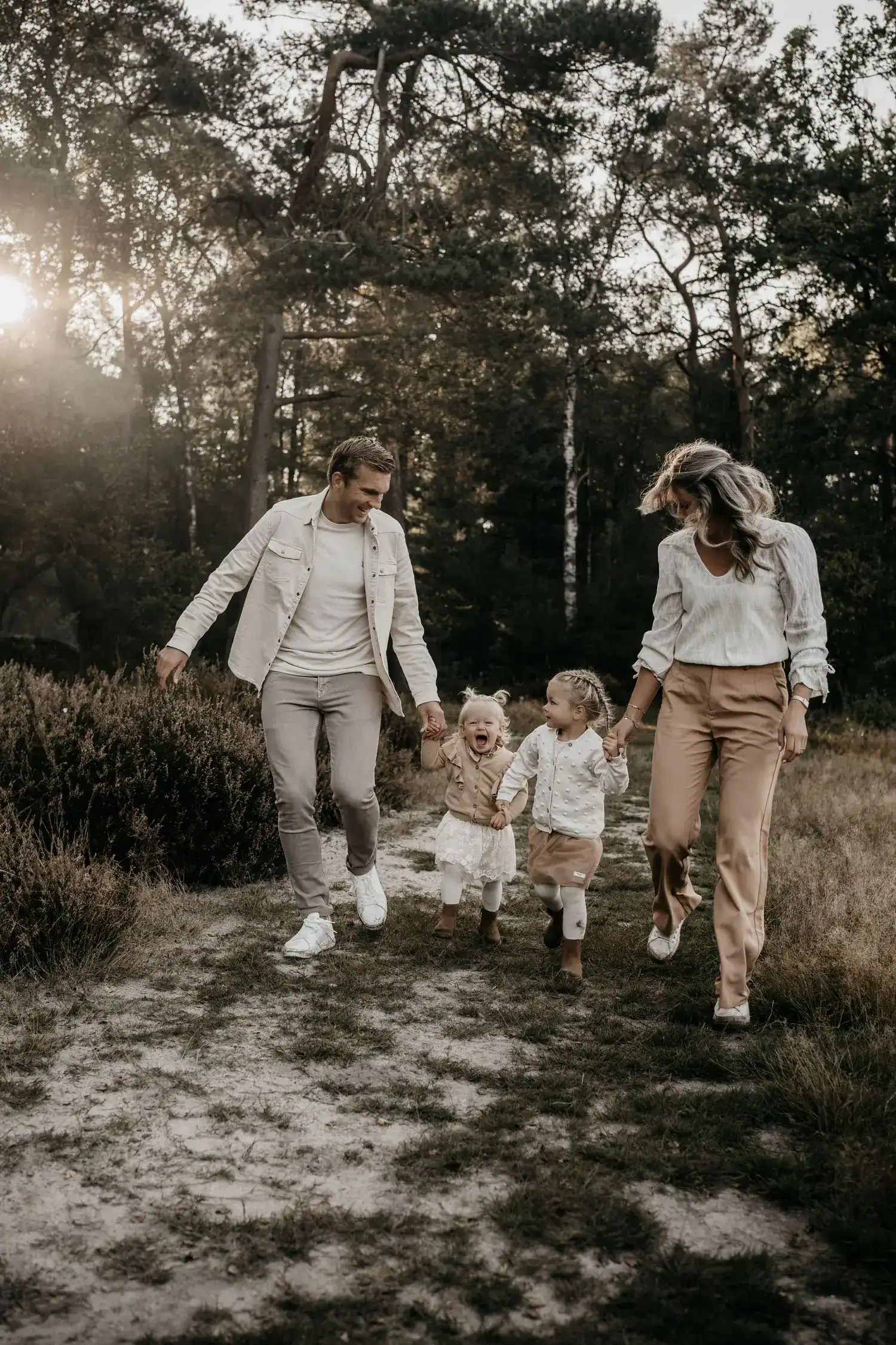 Maarten Eerens met gezin